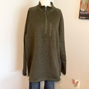 NWOT Men’s GEORGE Sweater Fleece Pullover Jacket ~ XL (46-48)